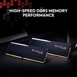 خرید رم G.Skill Ripjaws M5 RGB DDR5 - ظرفیت 32 گیگابایت - Intel XMP - سرعت 6400 مگاهرتز - CL36 - سیاه